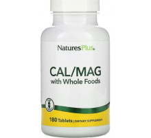 Кальцій Магній Source of Life Cal/Mag Nature's Plus 180 таб