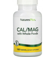 Кальцій Магній Source of Life Cal/Mag Nature's Plus 180 таб