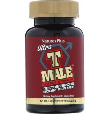Формула для чоловіків ультра Nature's Plus T-Male Testosterone For Men 60 таб
