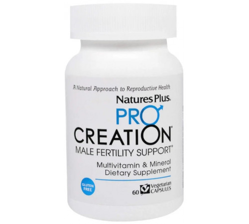 Репродуктивное здоровье мужчин Nature's Plus Procreation Male 60 капс