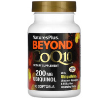 Коэнзим Q10 убихинол NaturesPlus Beyond CoQ10 200 мг 30 гел капс
