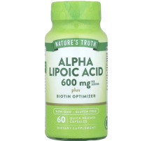Альфа-липоевая кислота Nature's Truth Alpha Lipoic Acid 60 капс