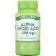 Альфа-ліпоєва кислота Nature's Truth Alpha Lipoic Acid 60 капс