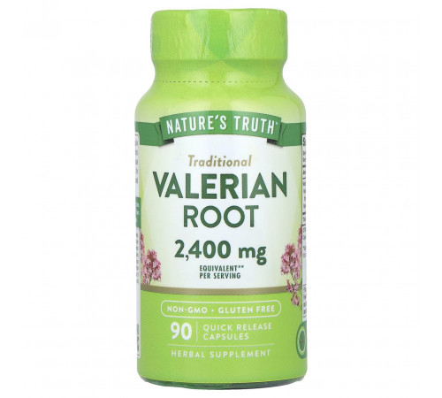 Валеріана Nature's Truth Valerian Root 2400 мг 90 капс