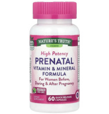 Вітаміни для вагітних Nature's Truth Prenatal Vitamin & Mineral Formula 60 капс