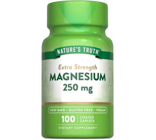 Магний оксид Nature's Truth Magnesium 250 мг 100 таб