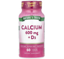Кальций Д3 Nature's Truth Calcium + D3 60 таб
