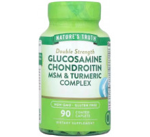 Глюкозамин хондроитин МСМ и куркума Nature's Truth Glucosamine Chondroitin MSM & Turmeric Complex 90 капс