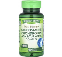 Глюкозамин, хондроитин и МСМ Nature's Truth Glucosamine Chondroitin MSM 60 капс