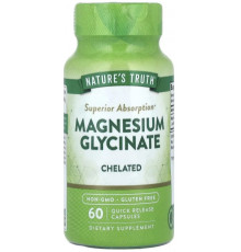 Магній гліцинат Nature's Truth  Magnesium Glycinate 60 капс