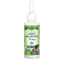 Мелатонин для улучшения сна Nature's Truth Liquid Melatonin 10 мг 59 мл ягоды