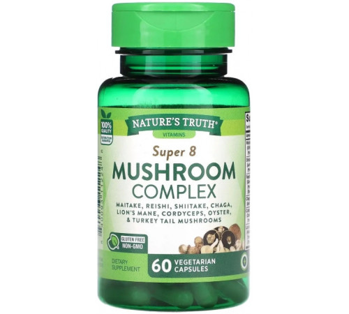 Грибний комплекс Nature's Truth Super 8 Mushroom Complex 60 капс