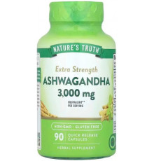 Ашваганда для нервової системи Nature's Truth Extra Strength Ashwagan 3000 мг 90 капс