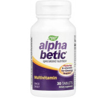 Мультивітаміни для діабетиків Nature's Way Alpha Betic Multivitamin 30 таб