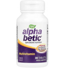 Мультивітаміни для діабетиків Nature's Way Alpha Betic Multivitamin 30 таб