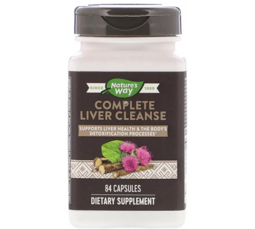 Підтримка печінки Nature's Way Complete Liver Cleanse 84 капс