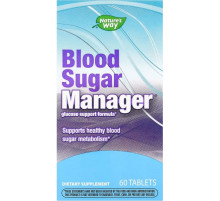 Уровень сахара в крови Naturе's Way  Blood Sugar Manager 60 таб