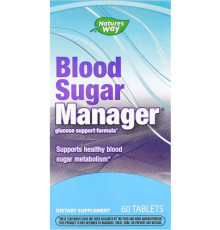 Рівень цукру в крові Naturе's Way  Blood Sugar Manager 60 таб