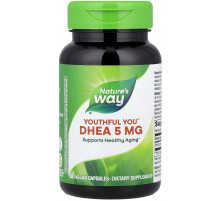 ДГЕА (дегідроепіандростерон) Nature's Way Youthful You DHEA 5 мг 60 капс