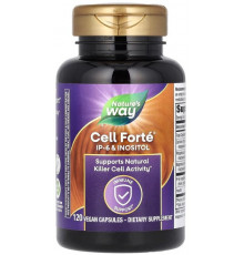 Фітинова кислота Nature's Way Cell Forté IP-6 & Inositol 120 веганських капсул