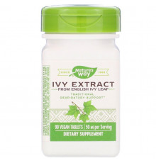 Відхаркувальний засіб екстракт плющу Natures Way Ivy Extract 90 таб