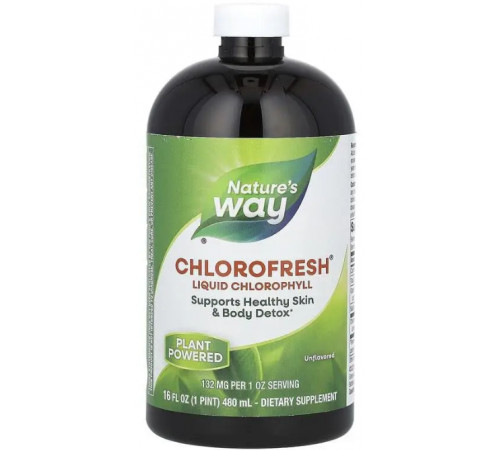 Хлорофіл Nature's Way Chlorofresh 480 мл без смаку