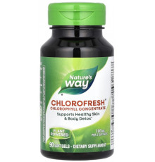Хлорофіл Nature's Way Chlorofresh 100 мг 90 гелевих капсул