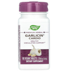 Часник Nature's Way Garlicin Cardio 350 мг 90 веганських таблеток