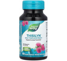 Поддержка печени Nature's Way Thisilyn Milk Thistle Extract 100 капсул