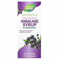 Чорна бузина сироп Nature's Way Sambucus 120 мл