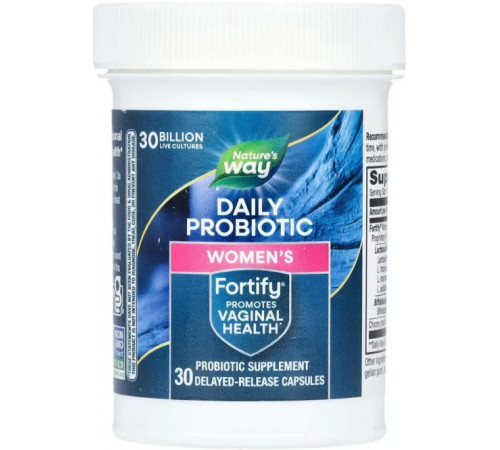 Пробиотики для женщин Nature's Waу Fortify 30 капс