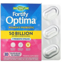 Пробіотики для кишківника Natures Way Primadophilus Optima 50 млрд 30 капсул
