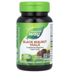 Чорний горіх Nature's Way  Black Walnut Hulls 900 мг 100 вег капс