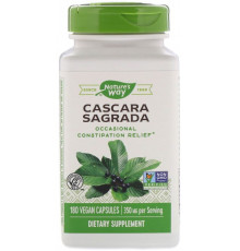Каскара саграда Nature's Way Cascara Sagrada 350 мг 180 капсул