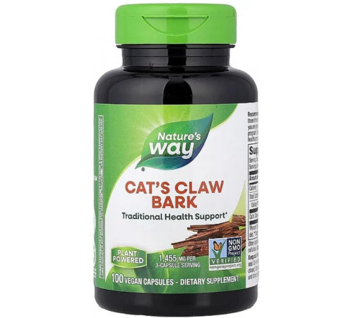 Котячий кіготь Nature's Way Cat's Claw 1455 мг 100 капс