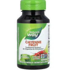Екстракт каєнського переця Nature's Way Cayenne 40000 SHU 100 капс