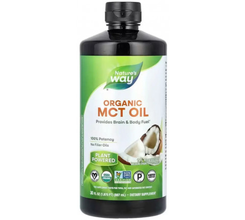 Кокосова олія для програм зі зниження ваги Nature's Way Oil From Coconut 887 мл
