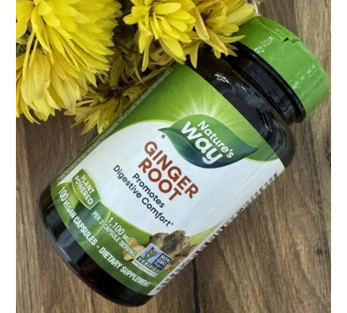 Корінь імбиру Nature's Way Ginger Root 1100 мг 240 капс