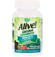 Мультивітаміни для чоловіків Alive !, Men's Multivitamin, Nature's Way, 60 таблеток Bio