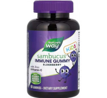Поддержка иммунитета для детей Nature's Way Immune Gummy with Zinc & Vitamin 60 жев конф