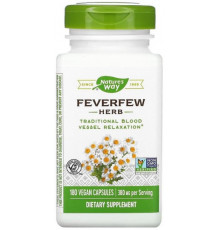 Пиретрум девичий Nature's Way Feverfews 380 мг 180 капсул