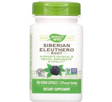 Женьшень сибірський Nature's Way Siberian Eleuthero 1275 мг 100 капс
