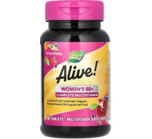 Мультивитамины для женщин старше 50 лет Nature's Way Alive! Women's 50+ 50 таб