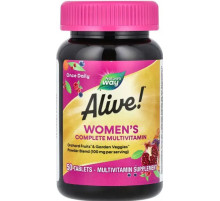 Мультивитамины для женщин Nature's Way  Alive! Women's Energy 50 таб
