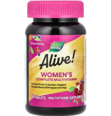 Мультивітаміни для жінок Nature's Way  Alive! Women's Energy 50 таб