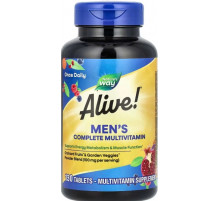Мультивитамины для мужчин Nature's Way Alive! Men's Complete Multivitamin 130 таб
