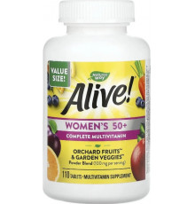 Мультивітаміни для жінок віком від 50 років Nature's Way Women's 50+ Complete, Alive! 110 таб