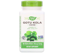 Готу кола Nature's Way Gotu Kola 950 мг 180 капсул