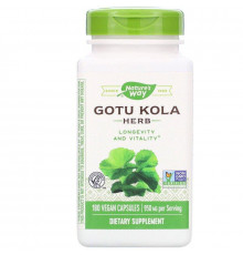 Готу кола Nature's Way Gotu Kola 950 мг 180 капсул
