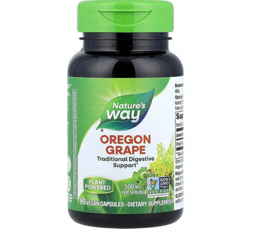 Корінь орегонського винограду Natures Way Oregon Grape 90 кап